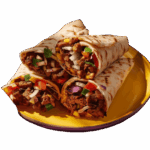 Lamb Masala Wrap or Kathi Roll